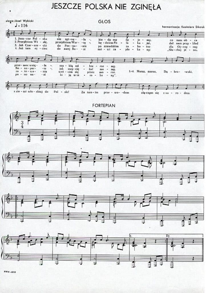 hymne national pologne